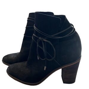 Frank Sarto Women’s Edaline Leather Ankle Boots